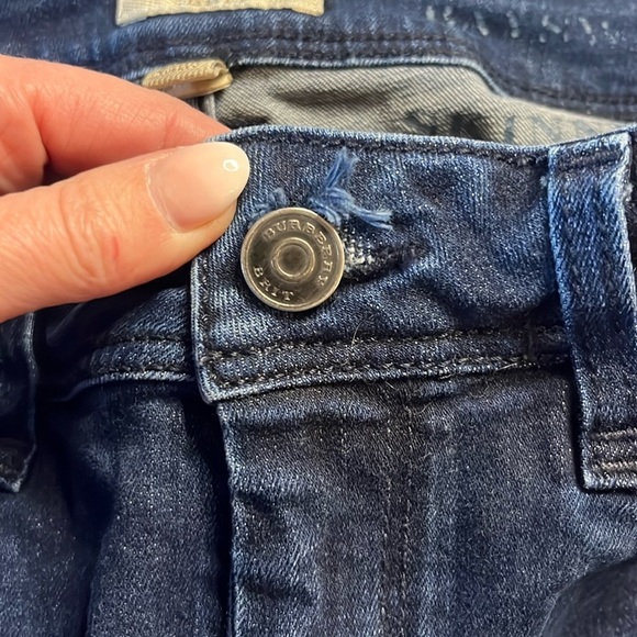 Burberry Brit  Bayswatter Zipper Ankle Jeans 31*29. - Picture 6 of 16